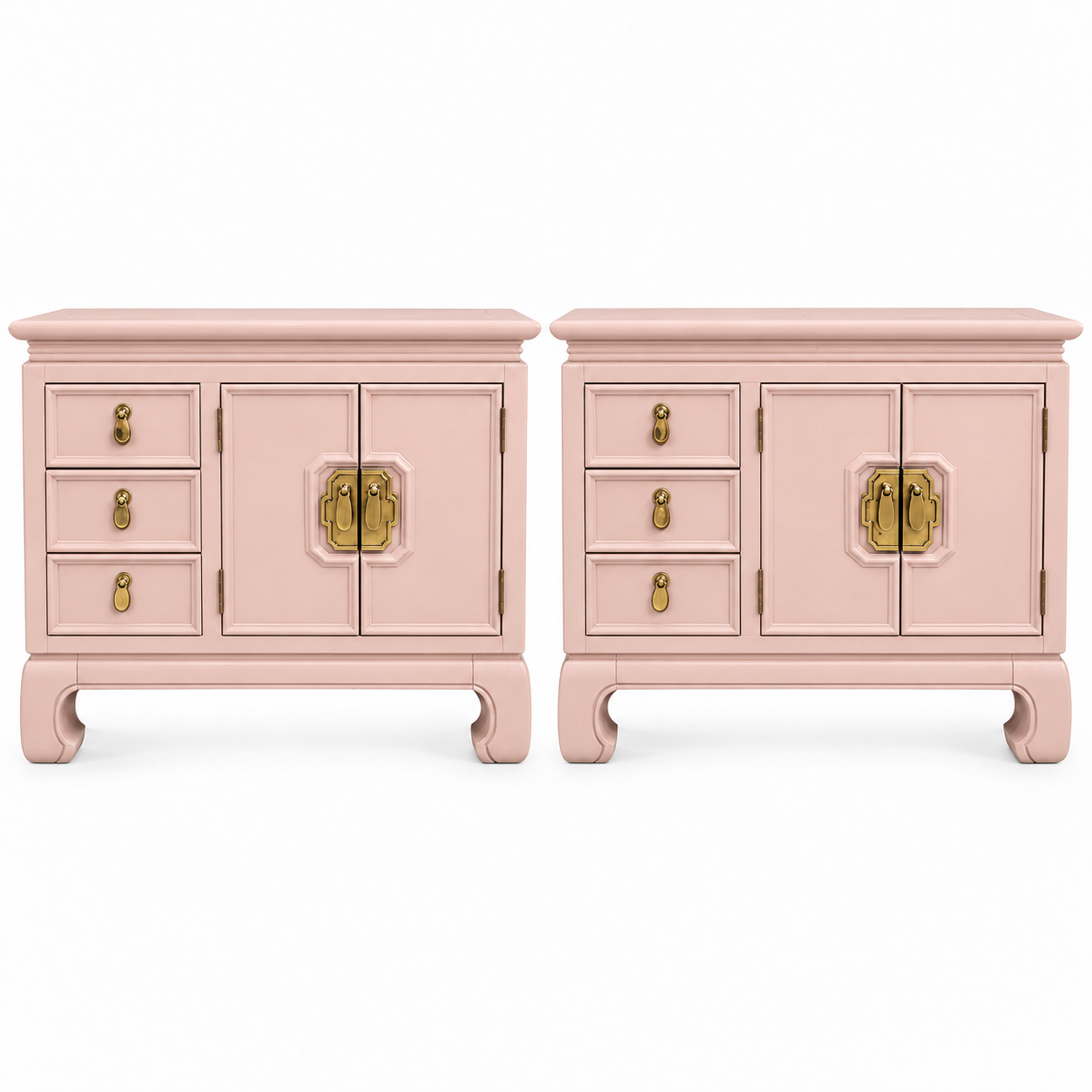 Thomasville vintage nightstand set of 2 #08999 — pointe