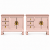 Thomasville vintage nightstand set of 2 #08999 — pointe