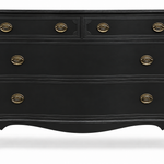 Vintage dresser #09000 — black