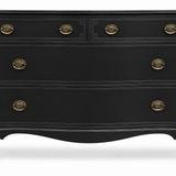 Vintage dresser #09000 — black