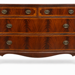 Vintage dresser #09000 — straight on badge