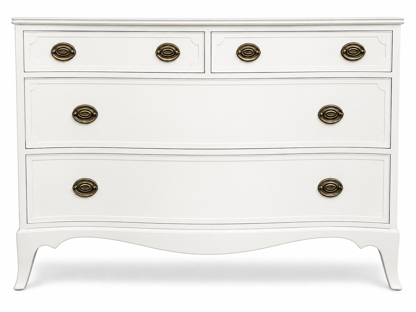 Vintage dresser #09000 — white
