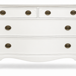 Vintage dresser #09000 — white