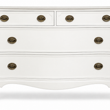 Vintage dresser #09000 — white