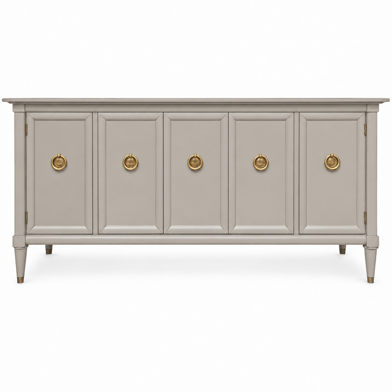 Vintage buffet #09001 — framed