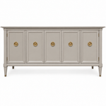 Vintage buffet #09001 — framed