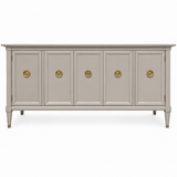 Vintage buffet #09001 — framed