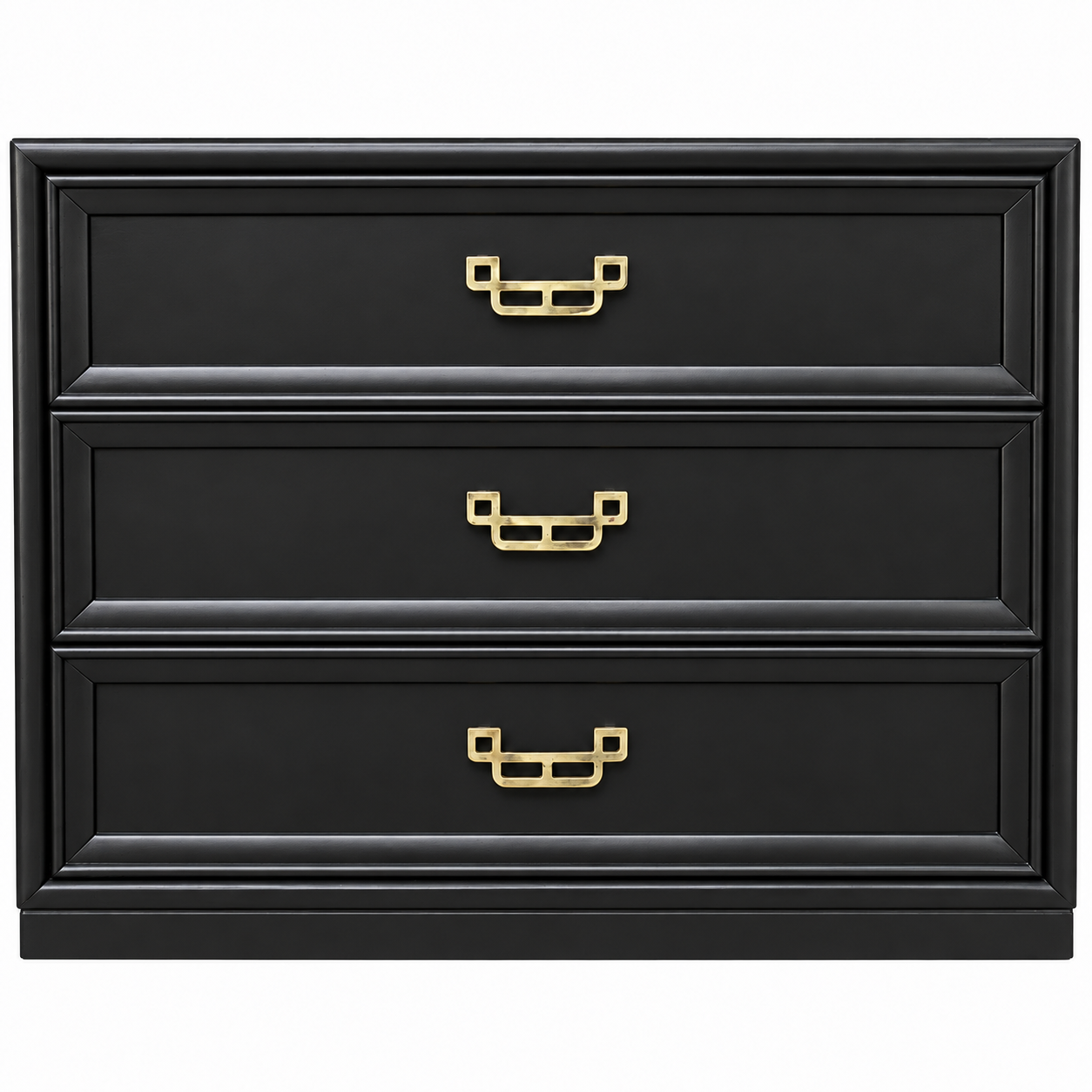 Henry Link vintage dresser #09002 — black