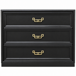 Henry Link vintage dresser #09002 — black