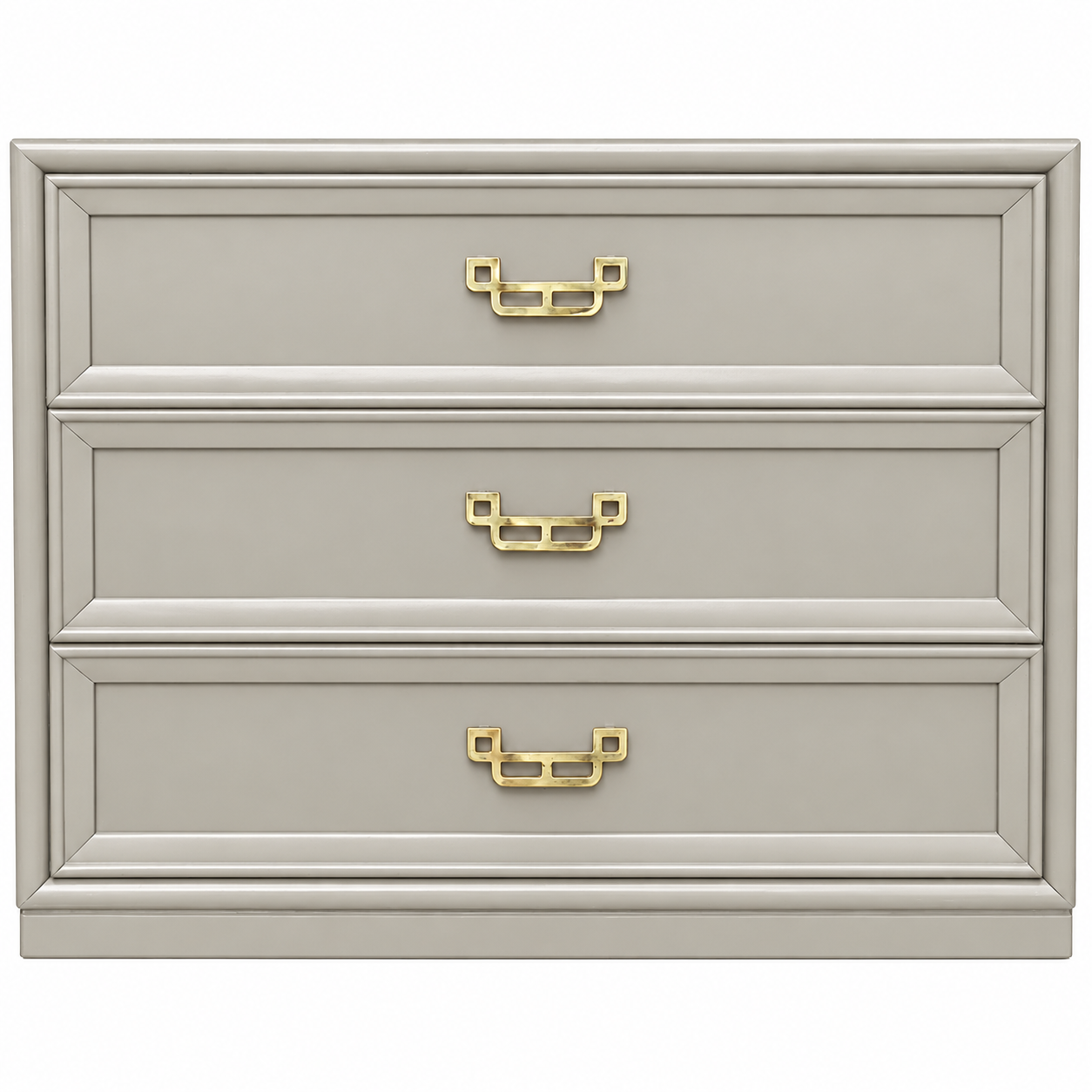 Henry Link vintage dresser #09002 — framed