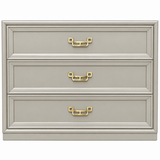Henry Link vintage dresser #09002 — framed