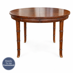 Expandable vintage table #09005 — 09005 straight on badge