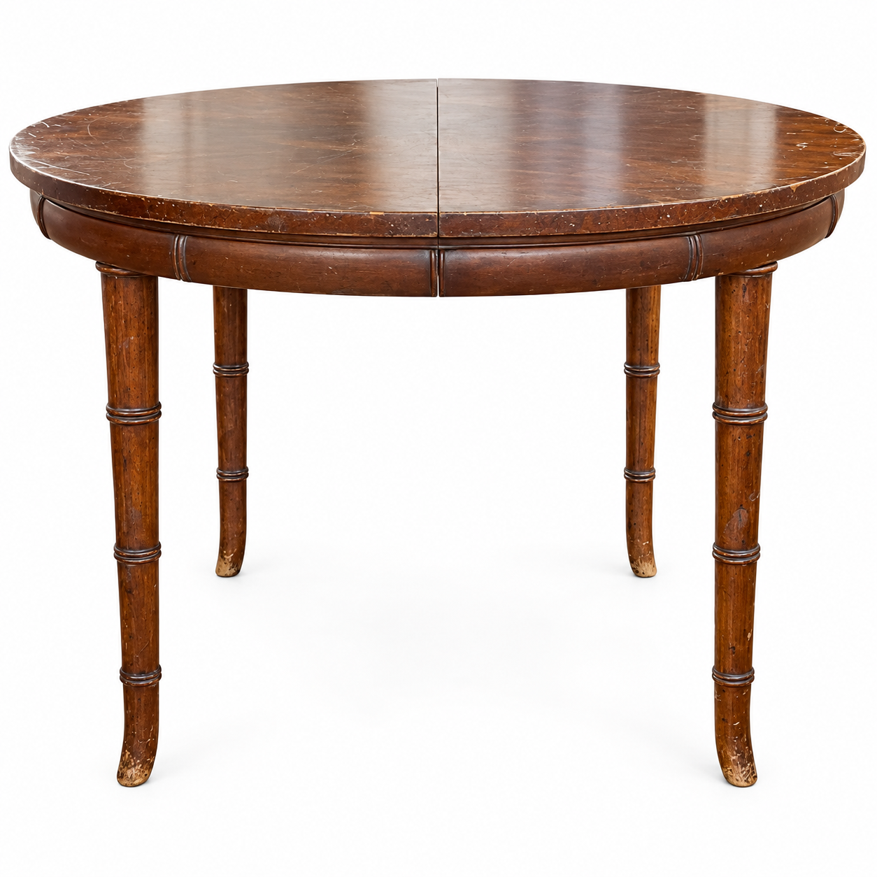 Expandable vintage table #09005 — 09005 straight on