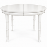 Expandable vintage table #09005 — white
