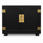 SKU 09007 Henredon cabinet Black