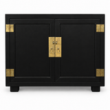 SKU 09007 Henredon cabinet Black