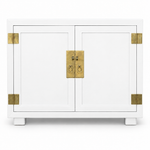 SKU 09007 Henredon cabinet white
