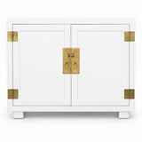 SKU 09007 Henredon cabinet white