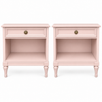 Henredon vintage nightstand set of 2 #09008 — pointe
