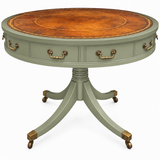 Vintage drum table #09009 — avery