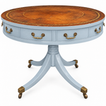 Vintage drum table #09009 — marseilles