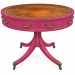 Vintage drum table #09009 — stiletto