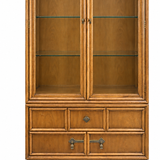 35" Unfinished 2 Door 2 Drawer Drexel Vintage Hutch #09011