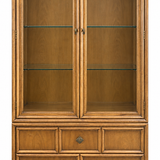 35" Unfinished 2 Door 2 Drawer Drexel Vintage Hutch #09011