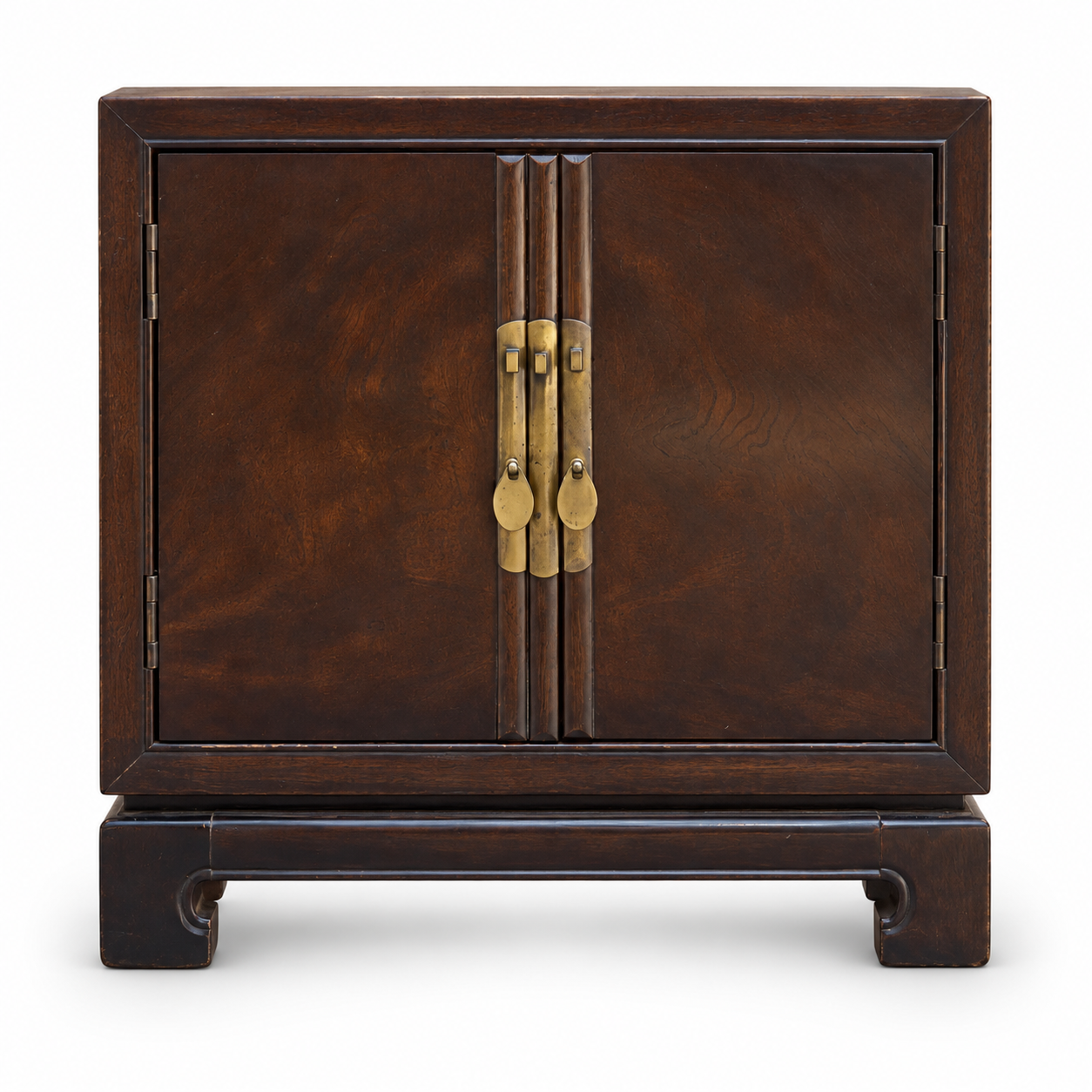 Vintage cabinet #09013 — original wood finish, front view