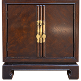 Vintage cabinet #09013 — original wood front detail, background removed
