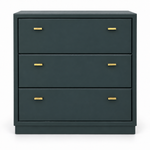 SKU 09015 Drexel three drawer chest Hunter