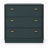 SKU 09015 Drexel three drawer chest Hunter