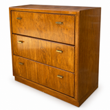 SKU 09015 unfinished vintage Drexel three drawer chest original condition IMG_2496.png