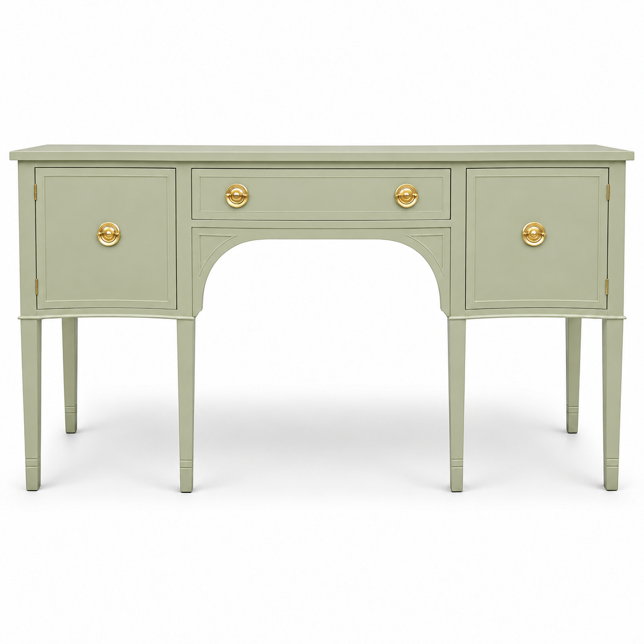 09016 Baker vintage buffet custom painted Avery