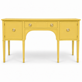 09016 Baker vintage buffet custom painted Cali