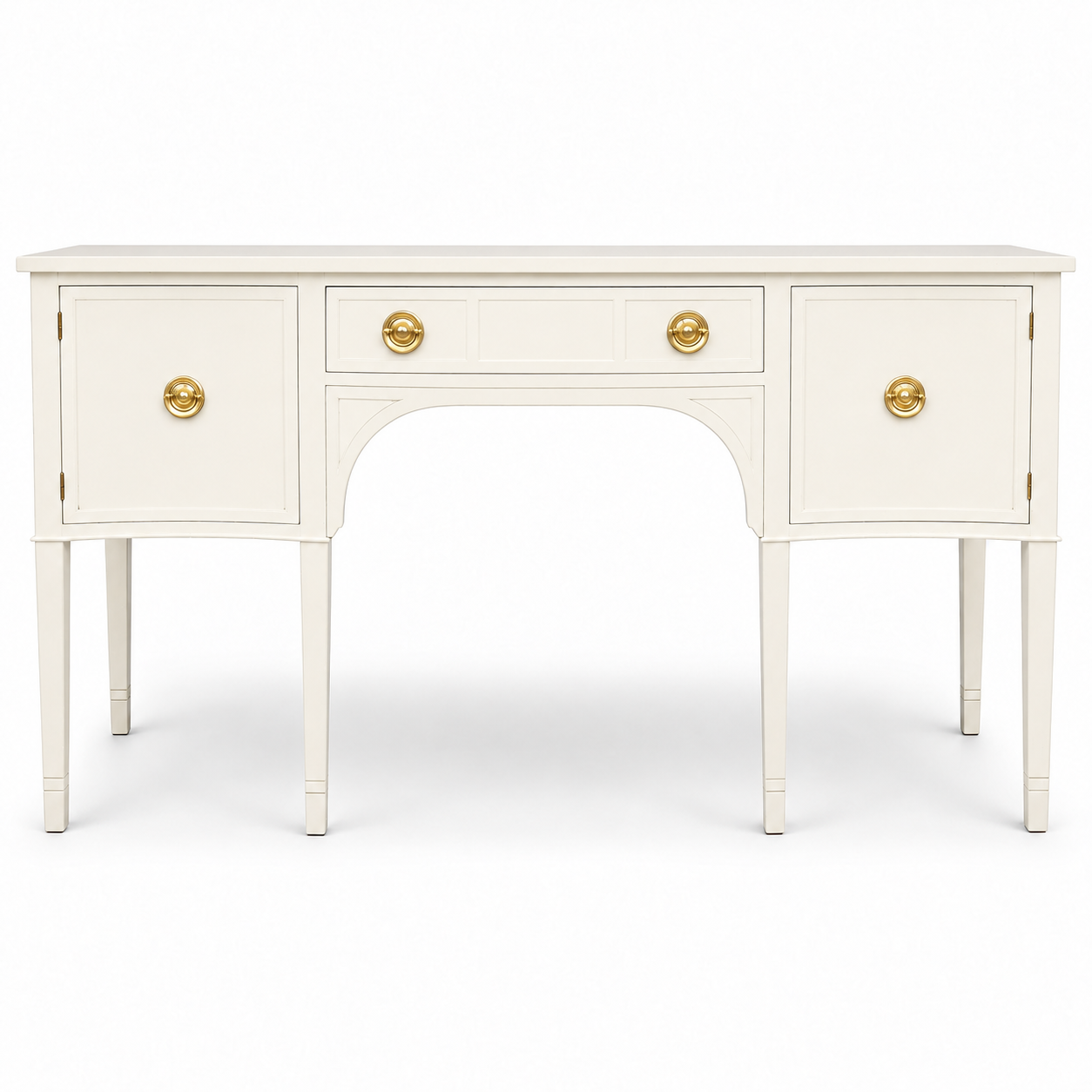 09016 Baker vintage buffet custom painted Dover