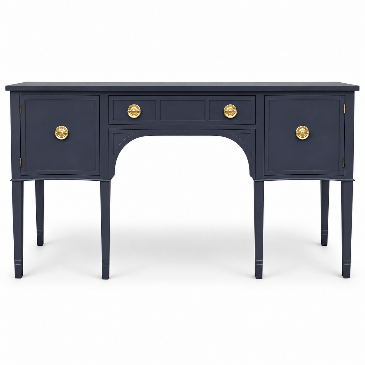 09016 Baker vintage buffet custom painted Hamilton