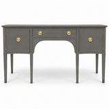 09016 Baker vintage buffet custom painted Hepburn