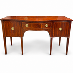 09016 Baker vintage buffet in original finish, closed view