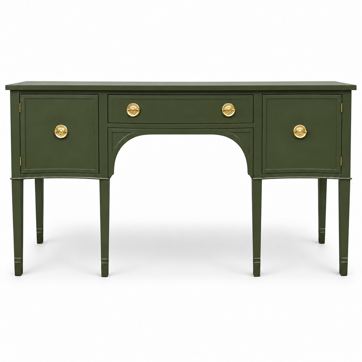 09016 Baker vintage buffet custom painted Spade