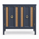 09017 vintage cane cabinet in Hamilton satin paint