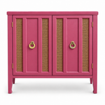 09017 vintage cane cabinet in Stiletto satin paint