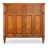 SKU 09018 vintage tallboy — original finish, straight-on front