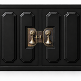 Vintage Mastercraft cabinet #09019 — Black paint visualization