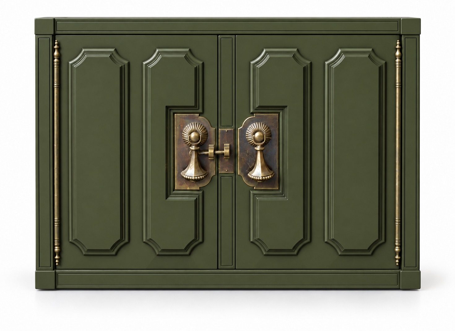 Vintage Mastercraft cabinet #09019 — Spade paint visualization