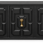 Vintage Mastercraft cabinet #09020 — Black paint visualization