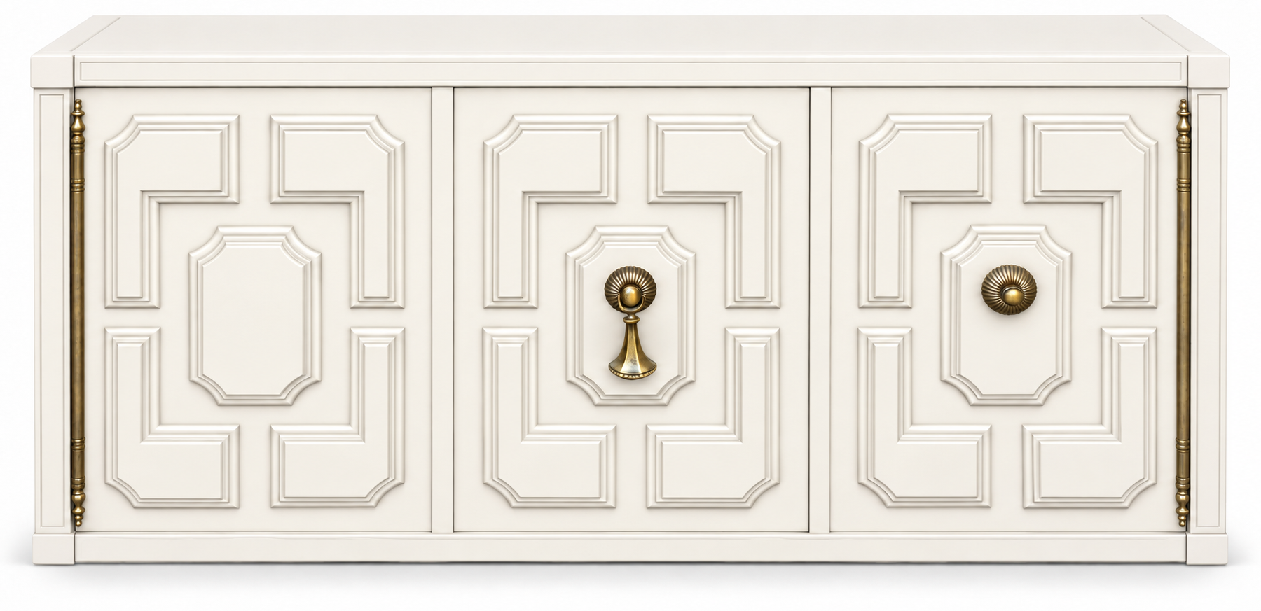 Vintage Mastercraft cabinet #09020 — Dover paint visualization