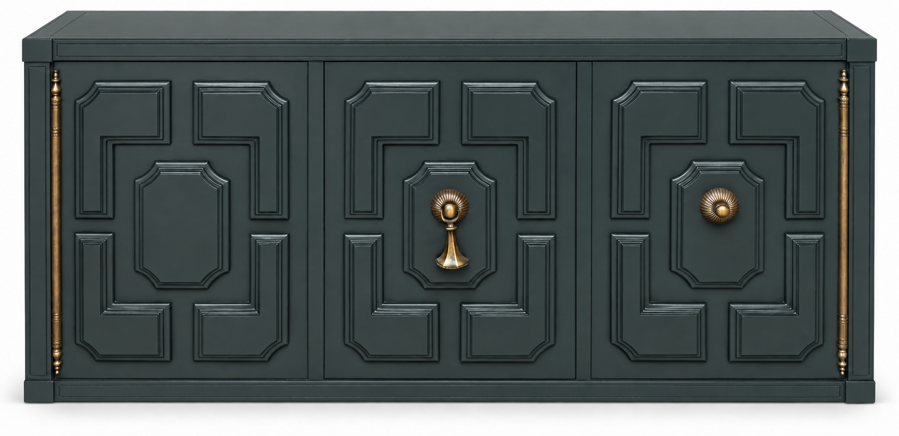 Vintage Mastercraft cabinet #09020 — Hunter paint visualization