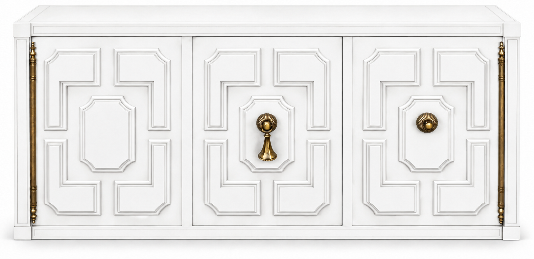 Vintage Mastercraft cabinet #09020 — White paint visualization