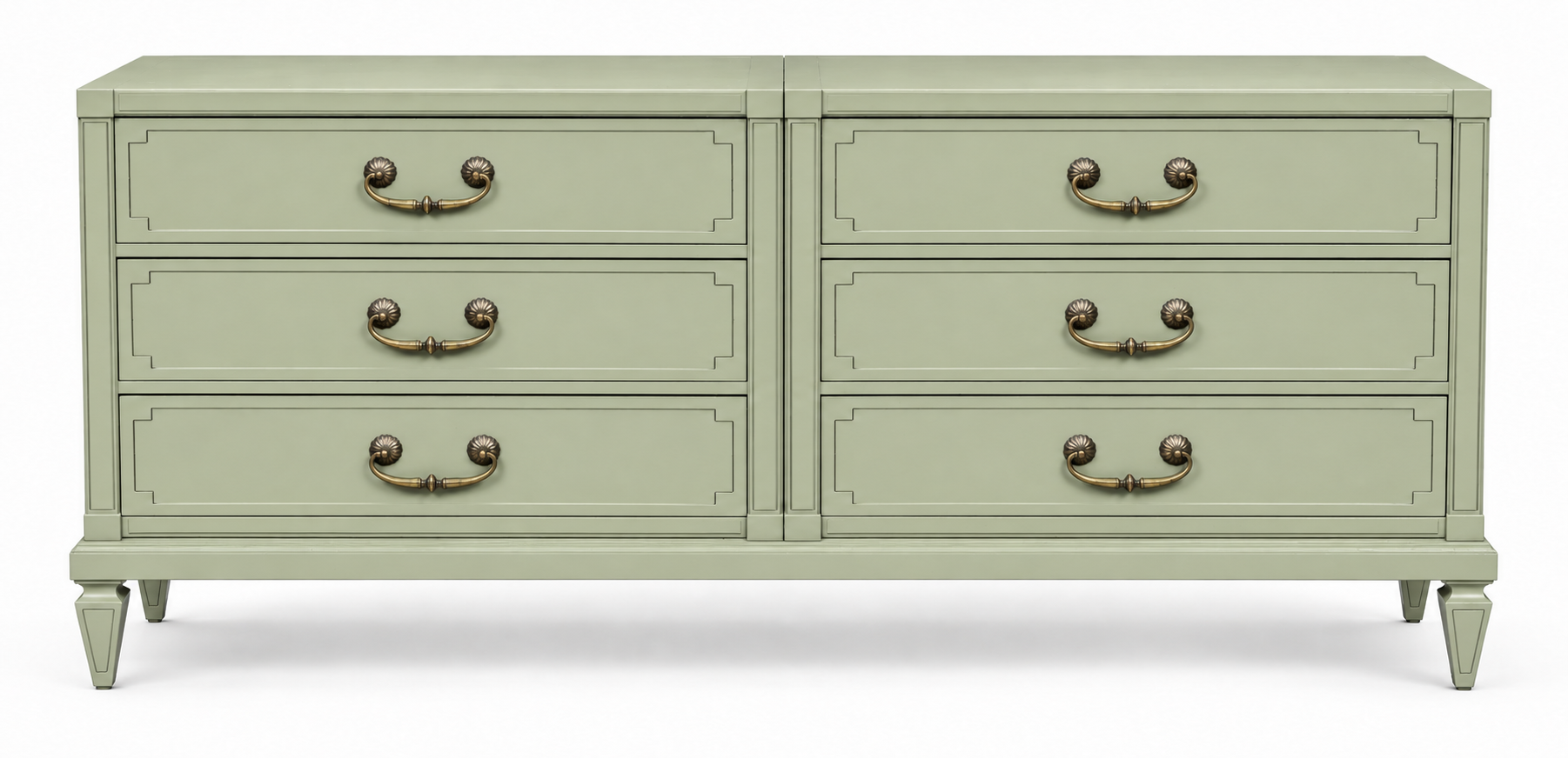 Vintage Mastercraft dresser #09021 — Avery paint visualization